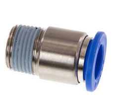 12mm x R3/8'' Steckverschraubung mit Außengewinde Messing/PA 66 NBR Innensechskant [2 Stück]
