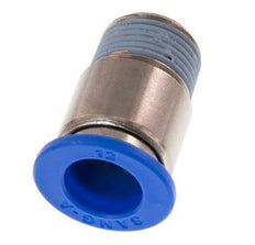 12mm x R3/8'' Steckverschraubung mit Außengewinde Messing/PA 66 NBR Innensechskant [2 Stück]