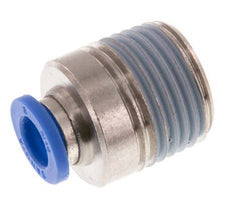 8mm x R1/2'' Steckverschraubung mit Außengewinde Messing/PA 66 NBR Innensechskant [2 Stück]