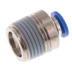 8mm x R1/2'' Steckverschraubung mit Außengewinde Messing/PA 66 NBR Innensechskant [2 Stück]