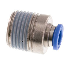 8mm x R1/2'' Steckverschraubung mit Außengewinde Messing/PA 66 NBR Innensechskant [2 Stück]