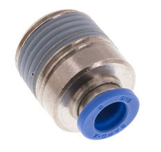 8mm x R1/2'' Steckverschraubung mit Außengewinde Messing/PA 66 NBR Innensechskant [2 Stück]