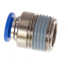 10mm x R1/2'' Steckverschraubung mit Außengewinde Messing/PA 66 NBR Innensechskant [2 Stück]