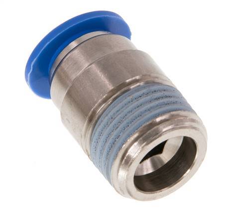 12mm x R1/2'' Steckverschraubung mit Außengewinde Messing/PA 66 NBR Innensechskant [2 Stück]