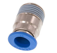 12mm x R1/2'' Steckverschraubung mit Außengewinde Messing/PA 66 NBR Innensechskant [2 Stück]