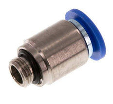 10mm x G1/8'' Steckverschraubung mit Außengewinde Messing/PA 66 NBR Innensechskant [2 Stück]