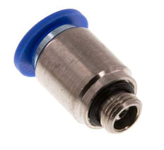 10mm x G1/8'' Steckverschraubung mit Außengewinde Messing/PA 66 NBR Innensechskant [2 Stück]