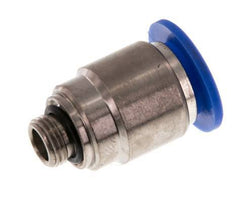 12mm x G1/8'' Steckverschraubung mit Außengewinde Messing/PA 66 NBR Innensechskant [2 Stück]