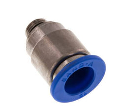 12mm x G1/8'' Steckverschraubung mit Außengewinde Messing/PA 66 NBR Innensechskant [2 Stück]