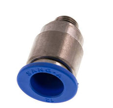 12mm x G1/8'' Steckverschraubung mit Außengewinde Messing/PA 66 NBR Innensechskant [2 Stück]