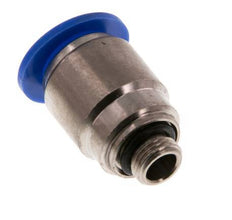 12mm x G1/8'' Steckverschraubung mit Außengewinde Messing/PA 66 NBR Innensechskant [2 Stück]