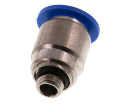 12mm x G1/8'' Steckverschraubung mit Außengewinde Messing/PA 66 NBR Innensechskant [2 Stück]