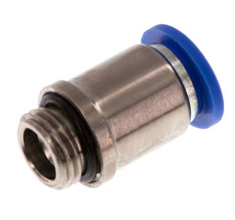 10mm x G1/4'' Steckverschraubung mit Außengewinde Messing/PA 66 NBR Innensechskant [2 Stück]