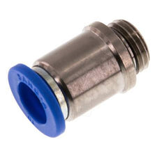 10mm x G1/4'' Steckverschraubung mit Außengewinde Messing/PA 66 NBR Innensechskant [2 Stück]