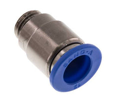 12mm x G1/4'' Steckverschraubung mit Außengewinde Messing/PA 66 NBR Innensechskant [2 Stück]