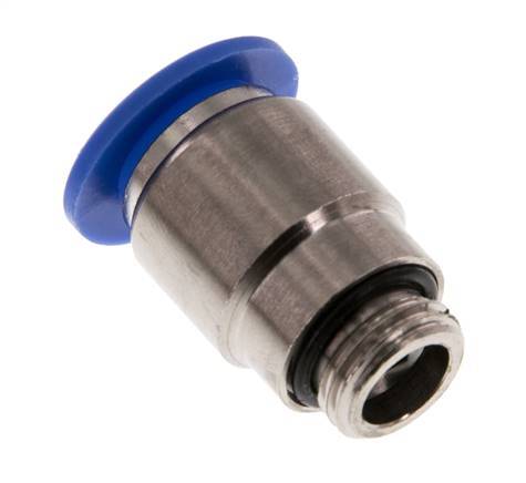 12mm x G1/4'' Steckverschraubung mit Außengewinde Messing/PA 66 NBR Innensechskant [2 Stück]