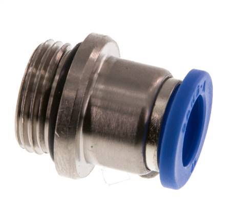 10mm x G3/8'' Steckverschraubung mit Außengewinde Messing/PA 66 NBR Innensechskant [2 Stück]