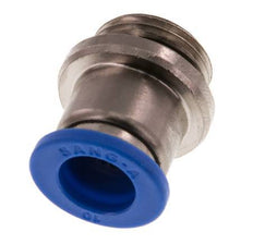 10mm x G3/8'' Steckverschraubung mit Außengewinde Messing/PA 66 NBR Innensechskant [2 Stück]