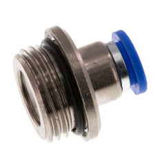 8mm x G1/2'' Push-in Fitting with Male Threads Brass/PA 66 NBR Inner Hexagon [2 Pieces]