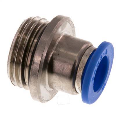 10mm x G1/2'' Steckverschraubung mit Außengewinde Messing/PA 66 NBR Innensechskant [2 Stück]