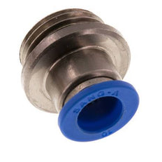 10mm x G1/2'' Steckverschraubung mit Außengewinde Messing/PA 66 NBR Innensechskant [2 Stück]