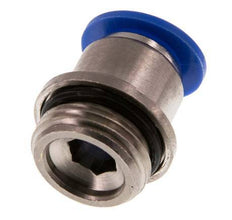 12mm x G1/2'' Steckverschraubung mit Außengewinde Messing/PA 66 NBR Innensechskant [2 Stück]