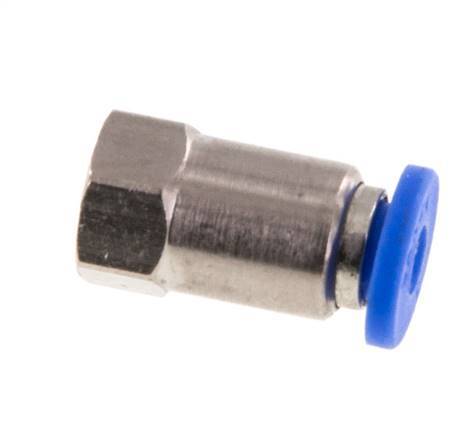 3mm x M 3 Steckverschraubung mit Innengewinde Messing/PA 66 NBR [2 Stück]