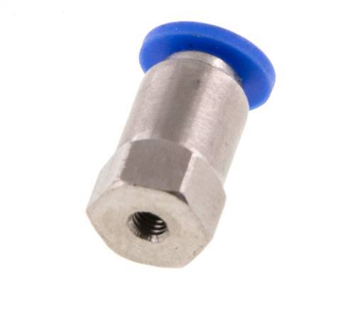 3mm x M 3 Steckverschraubung mit Innengewinde Messing/PA 66 NBR [2 Stück]