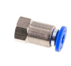 4mm x M 3 Push-in Fitting with Female Threads Brass/PA 66 NBR [2 Pieces]