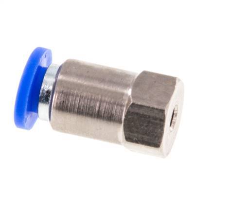 4mm x M 3 Steckverschraubung mit Innengewinde Messing/PA 66 NBR [2 Stück]