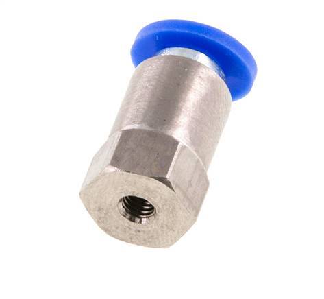 4mm x M 3 Steckverschraubung mit Innengewinde Messing/PA 66 NBR [2 Stück]