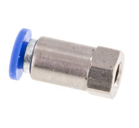 3mm x M 5 Steckverschraubung mit Innengewinde Messing/PA 66 NBR [2 Stück]
