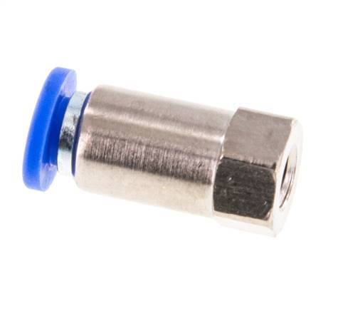 4mm x M 5 Steckverschraubung mit Innengewinde Messing/PA 66 NBR [2 Stück]