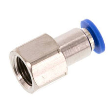 4mm x G1/8'' Push-in Fitting with Female Threads Brass/PA 66 NBR [2 Pieces]
