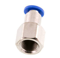 4mm x G1/8'' Steckverschraubung mit Innengewinde Messing/PA 66 NBR [2 Stück]