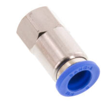 8mm x G1/8'' Push-in Fitting with Female Threads Brass/PA 66 NBR [2 Pieces]