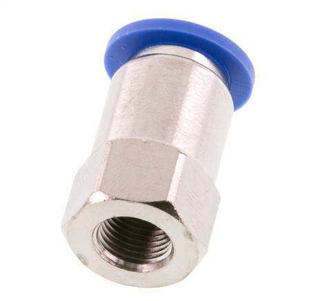 10mm x G1/8'' Steckverschraubung mit Innengewinde Messing/PA 66 NBR [2 Stück]