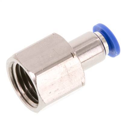 4mm x G1/4'' Steckverschraubung mit Innengewinde Messing/PA 66 NBR [2 Stück]