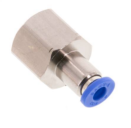 4mm x G1/4'' Steckverschraubung mit Innengewinde Messing/PA 66 NBR [2 Stück]