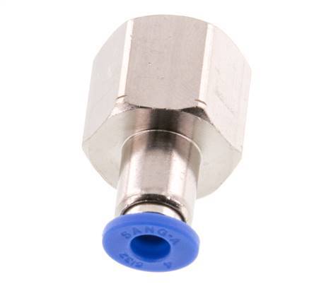 4mm x G1/4'' Steckverschraubung mit Innengewinde Messing/PA 66 NBR [2 Stück]