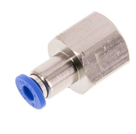 4mm x G1/4'' Steckverschraubung mit Innengewinde Messing/PA 66 NBR [2 Stück]