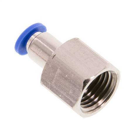 4mm x G1/4'' Steckverschraubung mit Innengewinde Messing/PA 66 NBR [2 Stück]