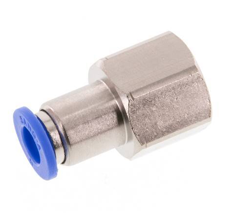 6mm x G1/4'' Steckverschraubung mit Innengewinde Messing/PA 66 NBR [2 Stück]