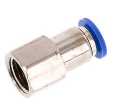8mm x G1/4'' Push-in Fitting with Female Threads Brass/PA 66 NBR [2 Pieces]