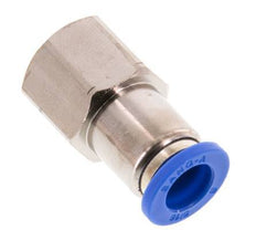 8mm x G1/4'' Push-in Fitting with Female Threads Brass/PA 66 NBR [2 Pieces]
