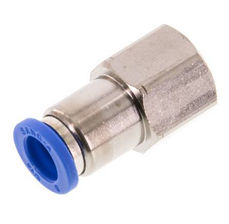 8mm x G1/4'' Steckverschraubung mit Innengewinde Messing/PA 66 NBR [2 Stück]