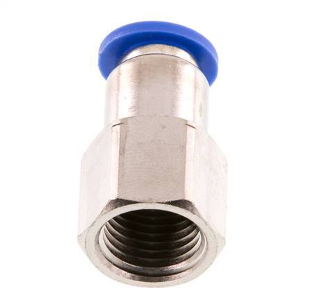 8mm x G1/4'' Steckverschraubung mit Innengewinde Messing/PA 66 NBR [2 Stück]