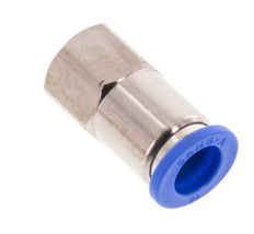 10mm x G1/4'' Push-in Fitting with Female Threads Brass/PA 66 NBR [2 Pieces]