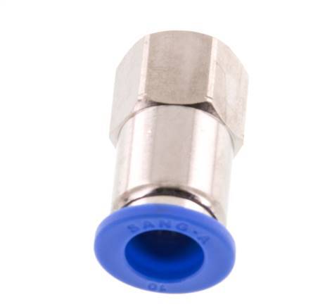 10mm x G1/4'' Steckverschraubung mit Innengewinde Messing/PA 66 NBR [2 Stück]