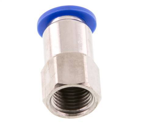 10mm x G1/4'' Steckverschraubung mit Innengewinde Messing/PA 66 NBR [2 Stück]